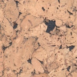 Korkový obklad Mars černý 3 mm, přírodní